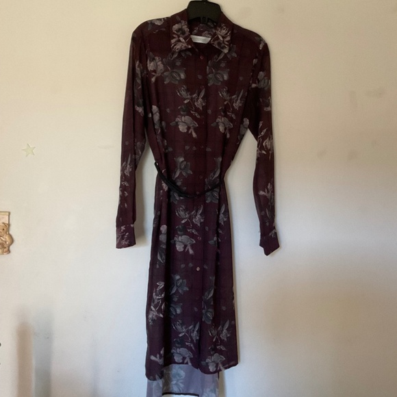 Contemporaine Size Medium Floral Dress - Picture 1 of 5
